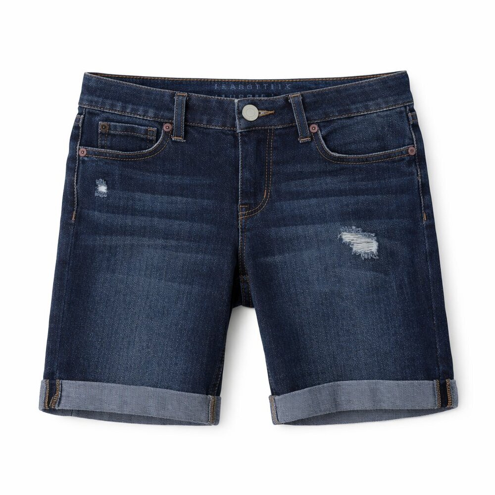NWT AEROPOSTALE Distressed Bermuda Shorts Size 2